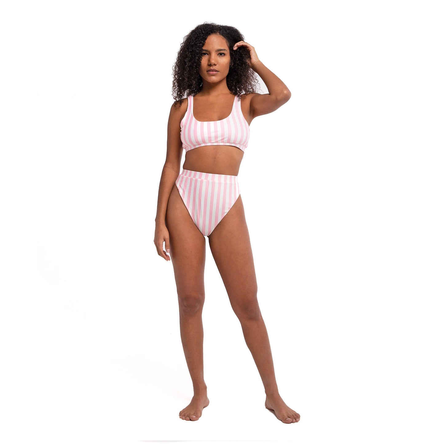 pink stripes - bikini by bermies