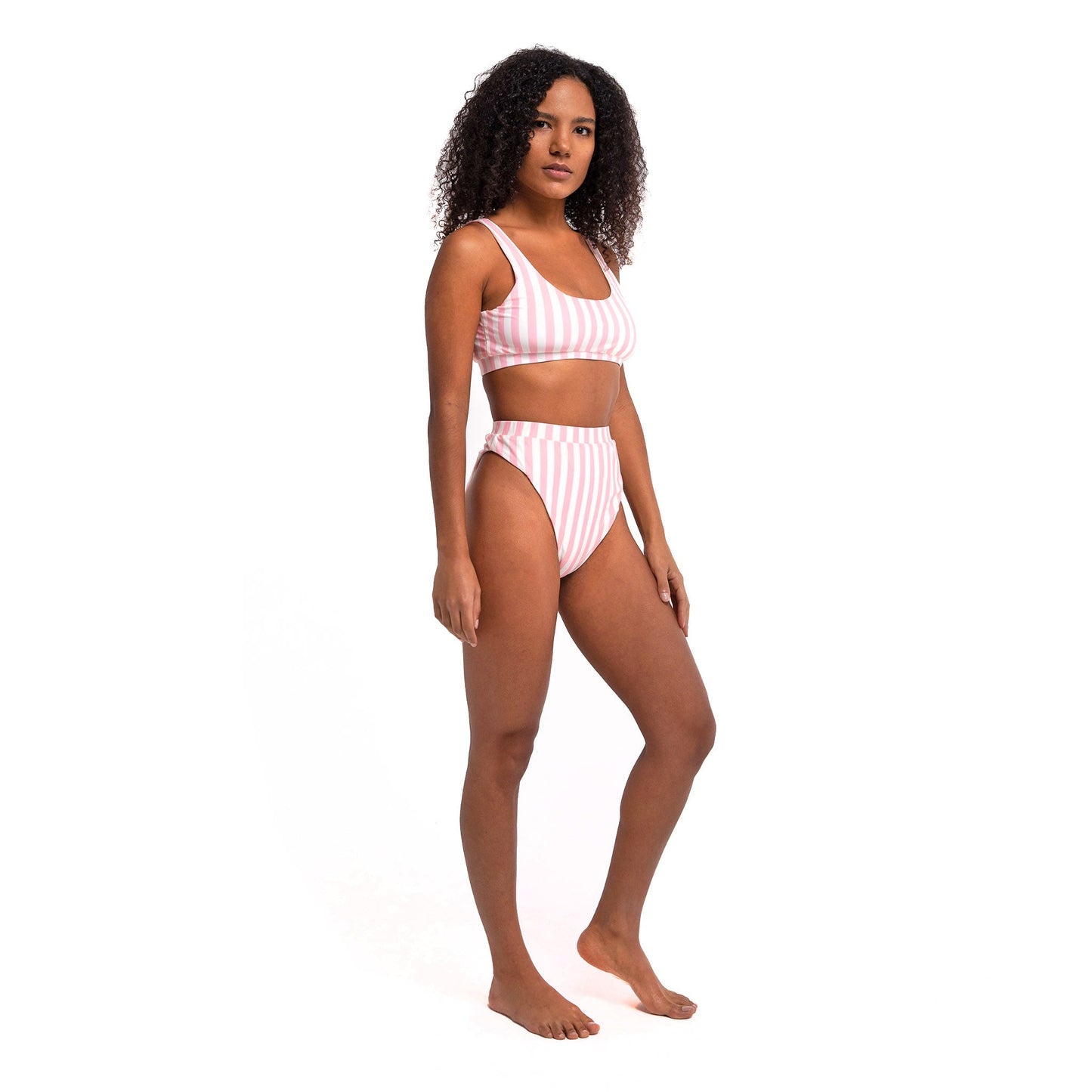 pink stripes - bikini by bermies