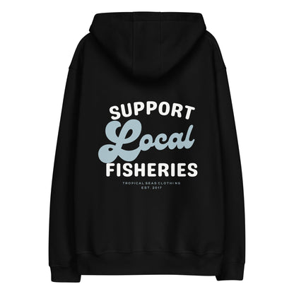 Premium Local Fisheries eco hoodie by Tropical Seas Clothing