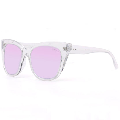 Venice Cateye - Clear Purple - Prescription by TopFoxx