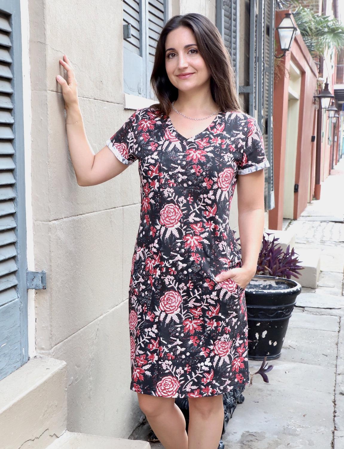 rosa organic dress by passion lilie