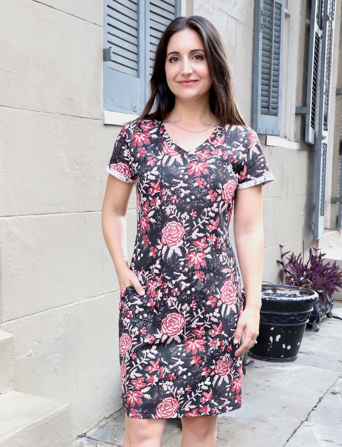 rosa organic dress by passion lilie