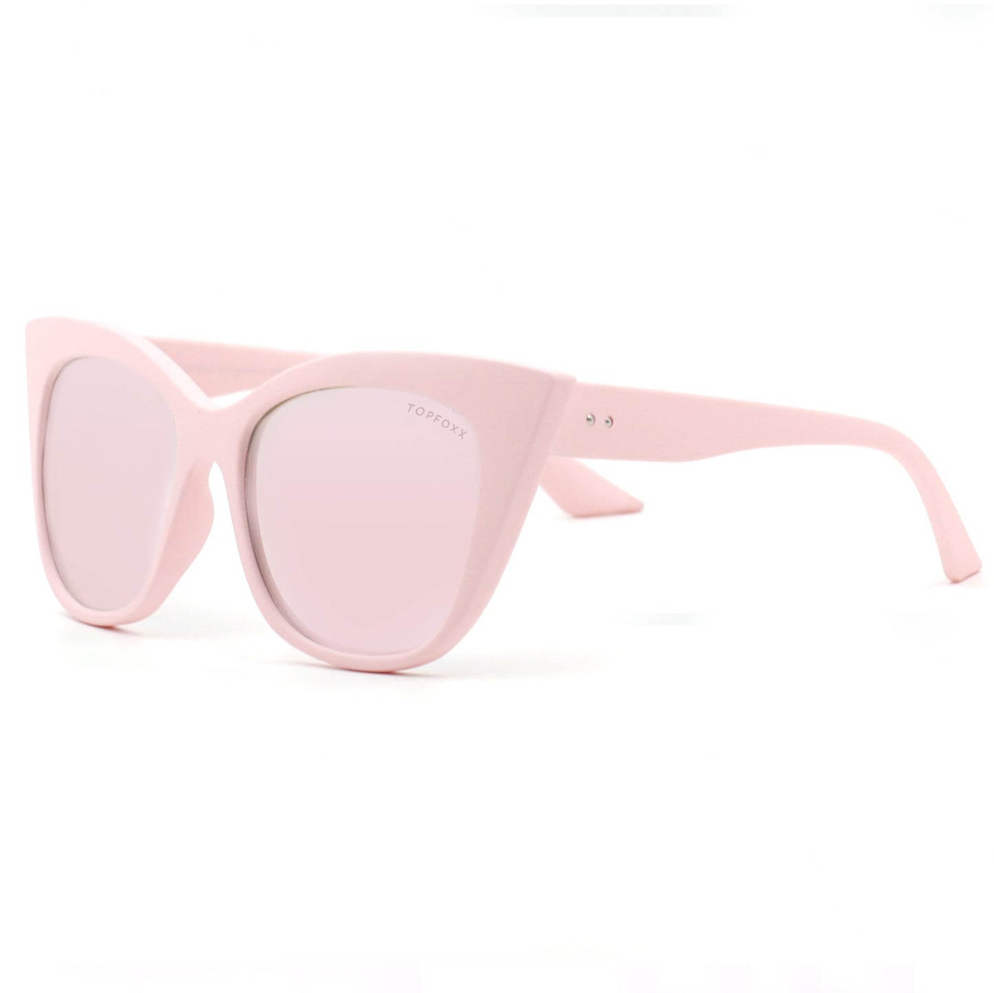 venice cateye - pink - rose gold - prescription by topfoxx