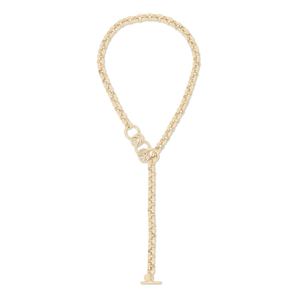 ROYAL TOGGLE CONVERTABLE LARIAT NECKLACE by eklexic