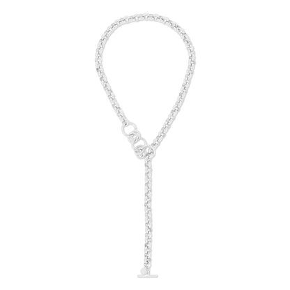 ROYAL TOGGLE CONVERTABLE LARIAT NECKLACE by eklexic