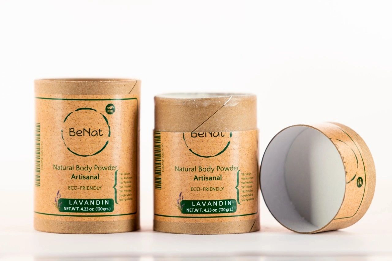 all-natural body powder. eco-friendly. by benat