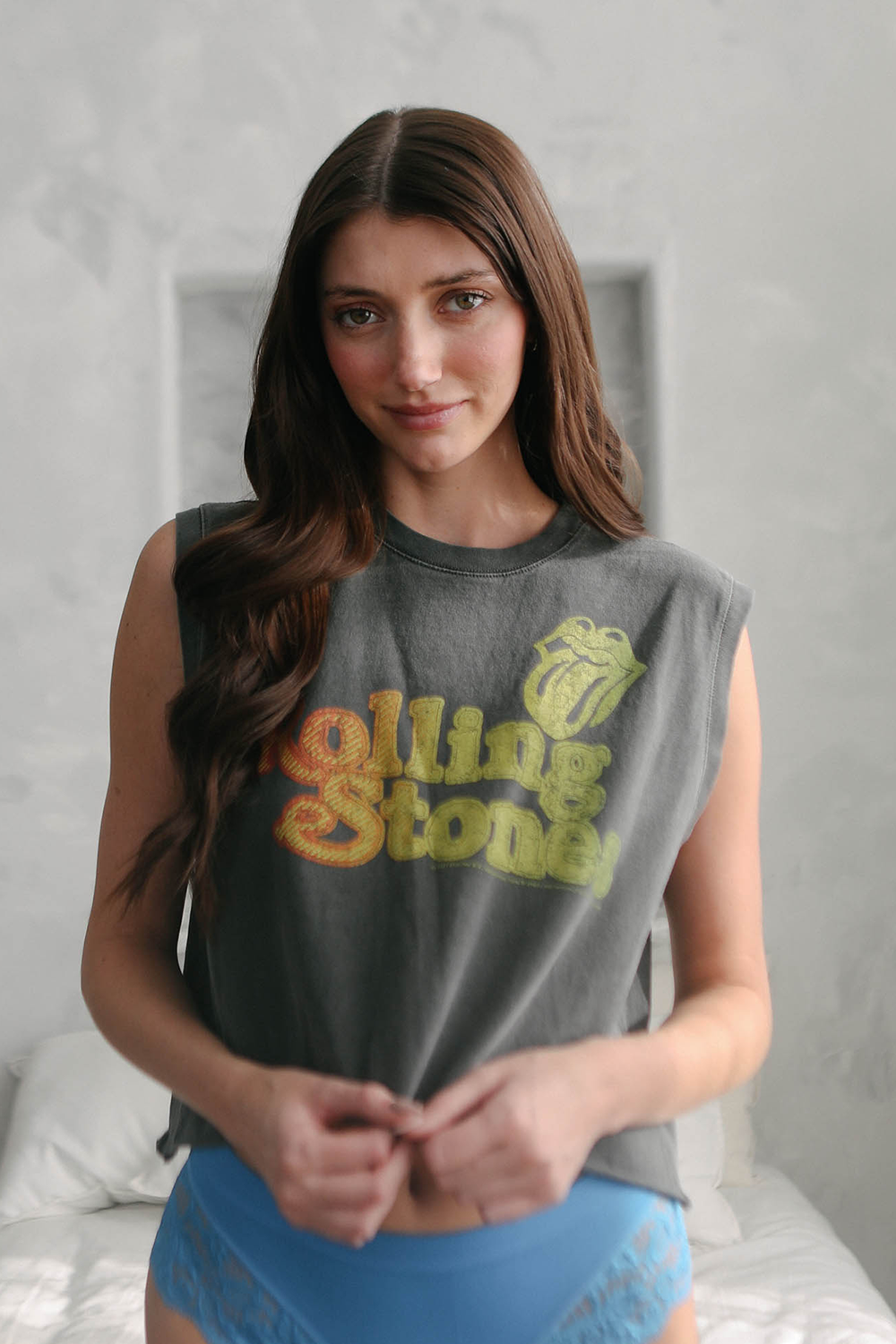 rolling stones hot stuff tank by people of leisure