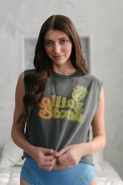 Rolling Stones Hot Stuff Tank by People of Leisure