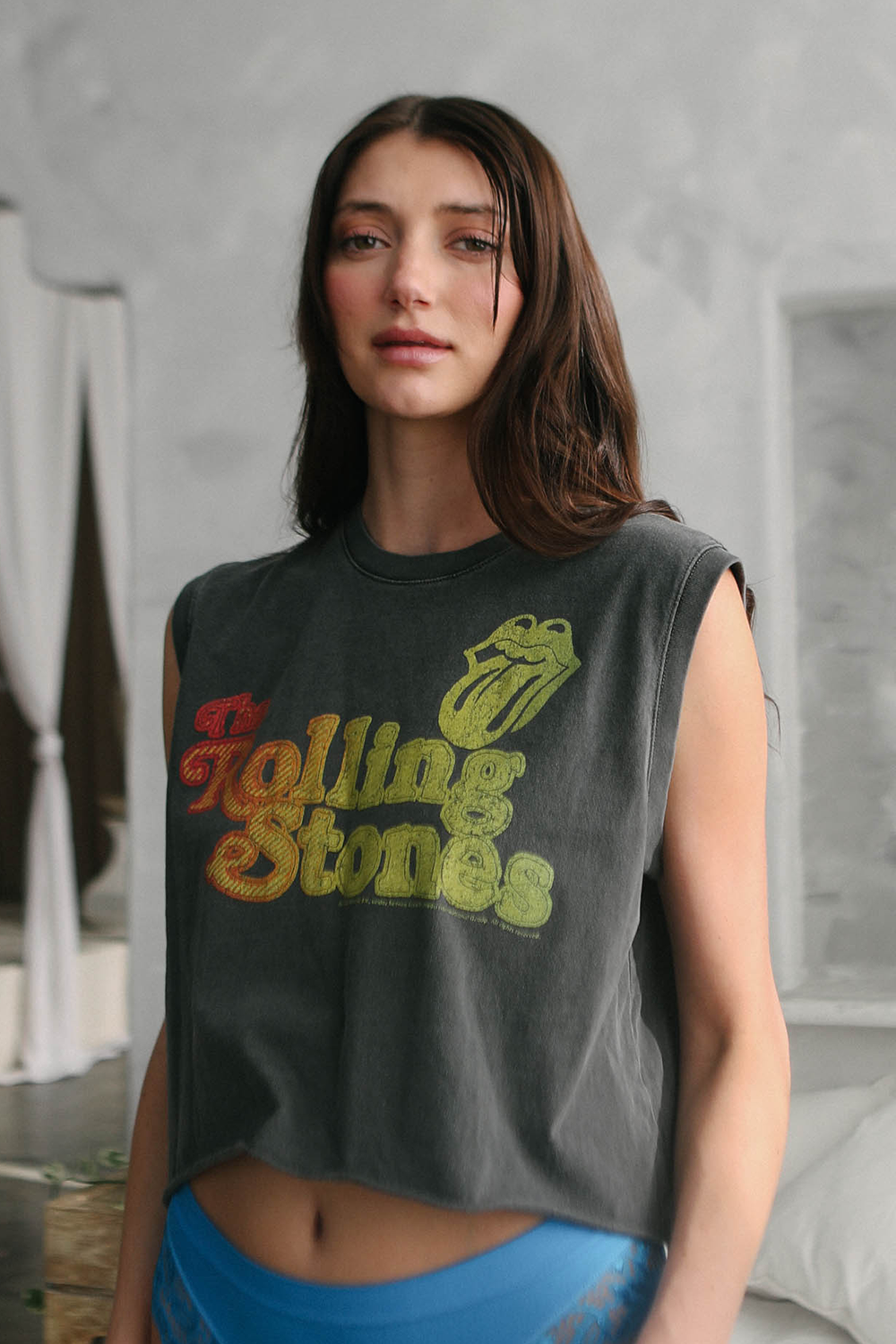 rolling stones hot stuff tank by people of leisure