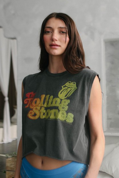 Rolling Stones Hot Stuff Tank by People of Leisure