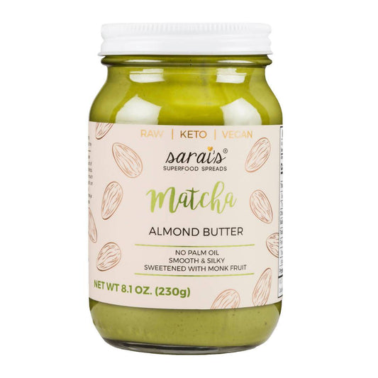 Matcha Almond Butter Jars - 24 x 12oz by Farm2Me