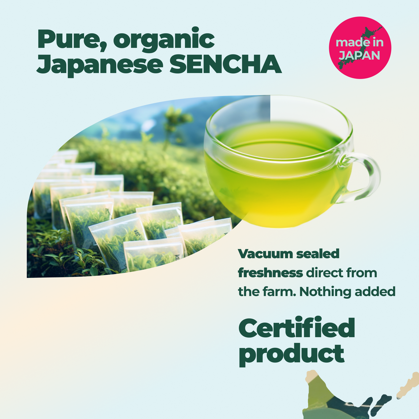 sencha loose leaf tea by aprika life