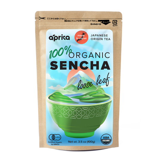 Sencha Loose Leaf Tea by Aprika Life