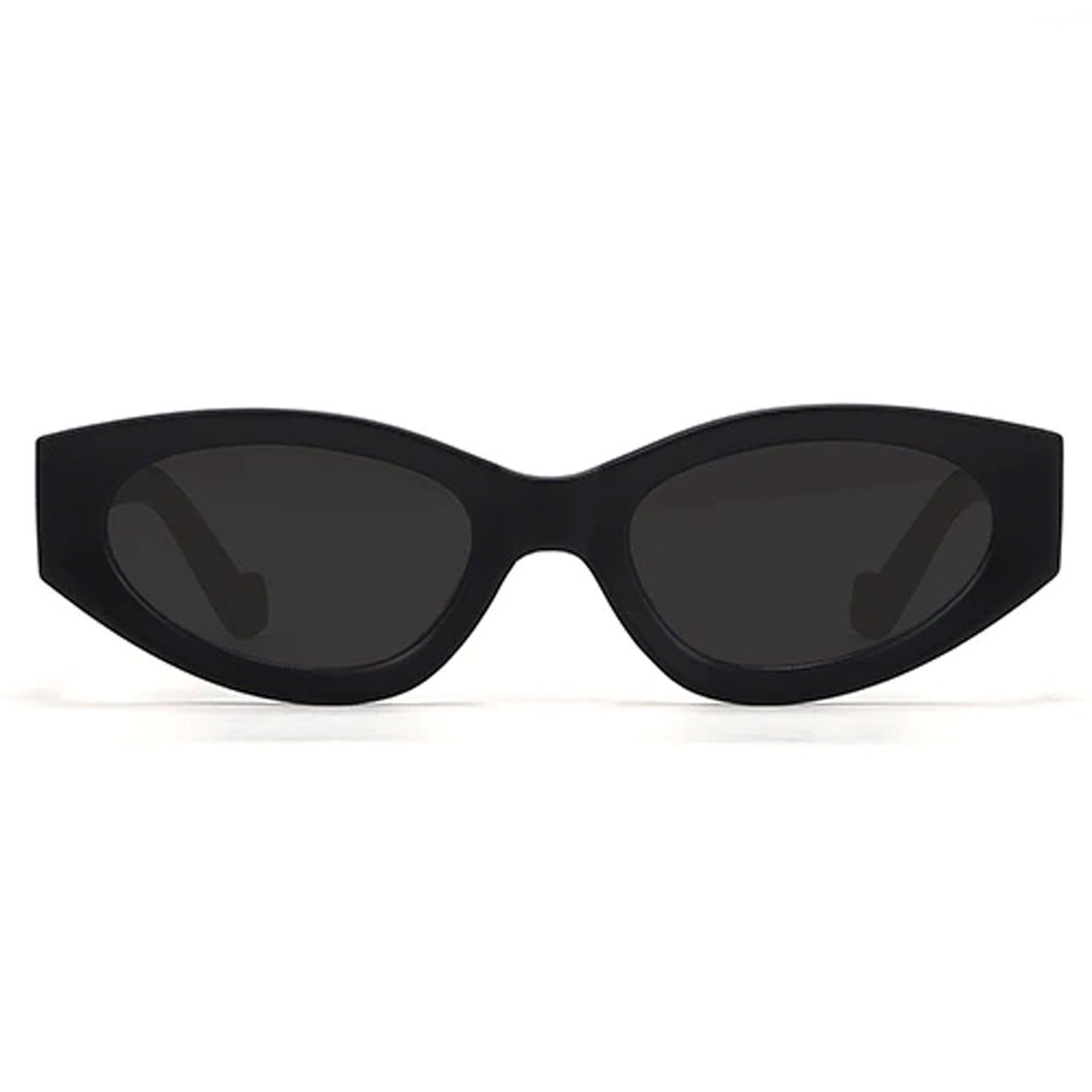 kat x money moves - black cateye sunglasses by topfoxx