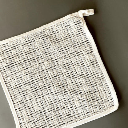 Natural Sisal Washcloth - Gentle Exfoliating Face and Body Cloth by kokoabotanics