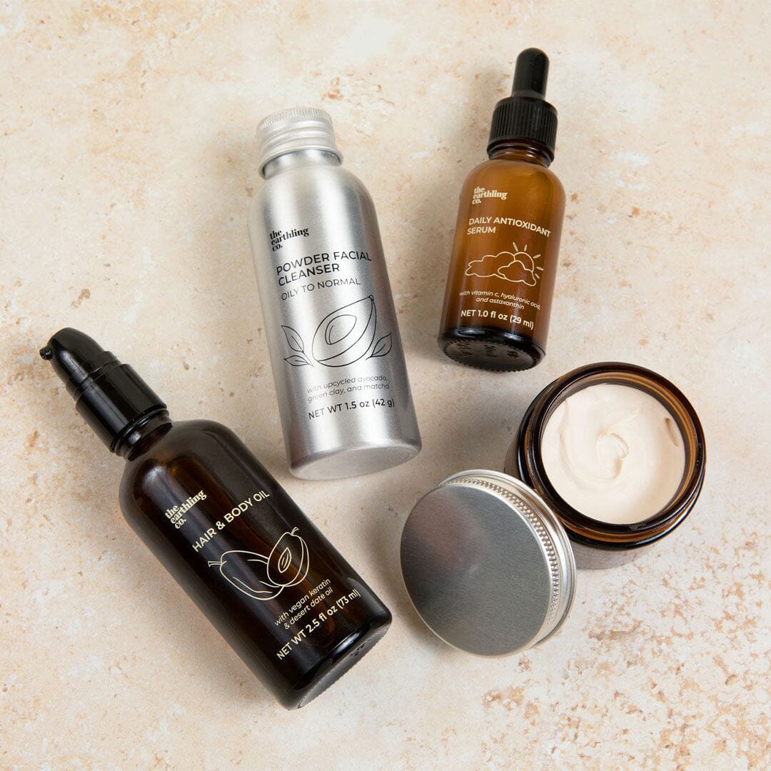 skincare luxury bundle by the earthling co.