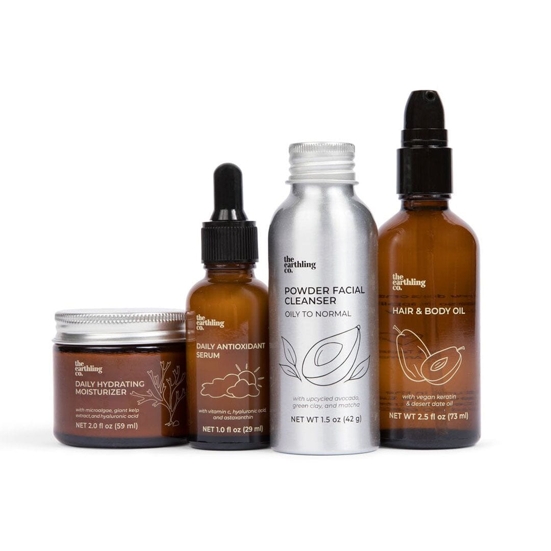 skincare luxury bundle by the earthling co.