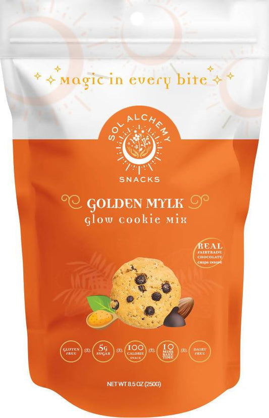 Golden Mylk Glow Cookie Mix - 12 x 7.4oz by Farm2Me