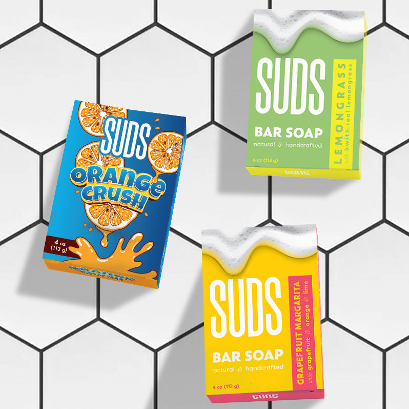 citrus soap bundle by suds