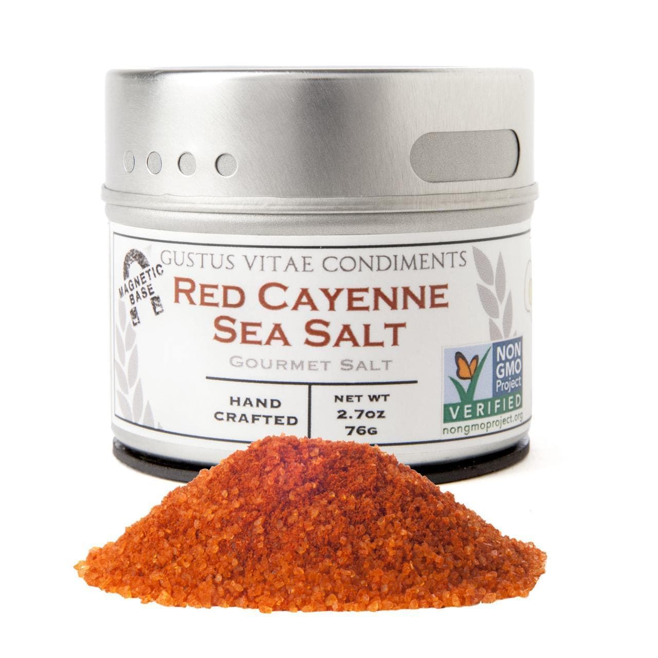 spicy salts for spring - 3 pack collection by gustus vitae