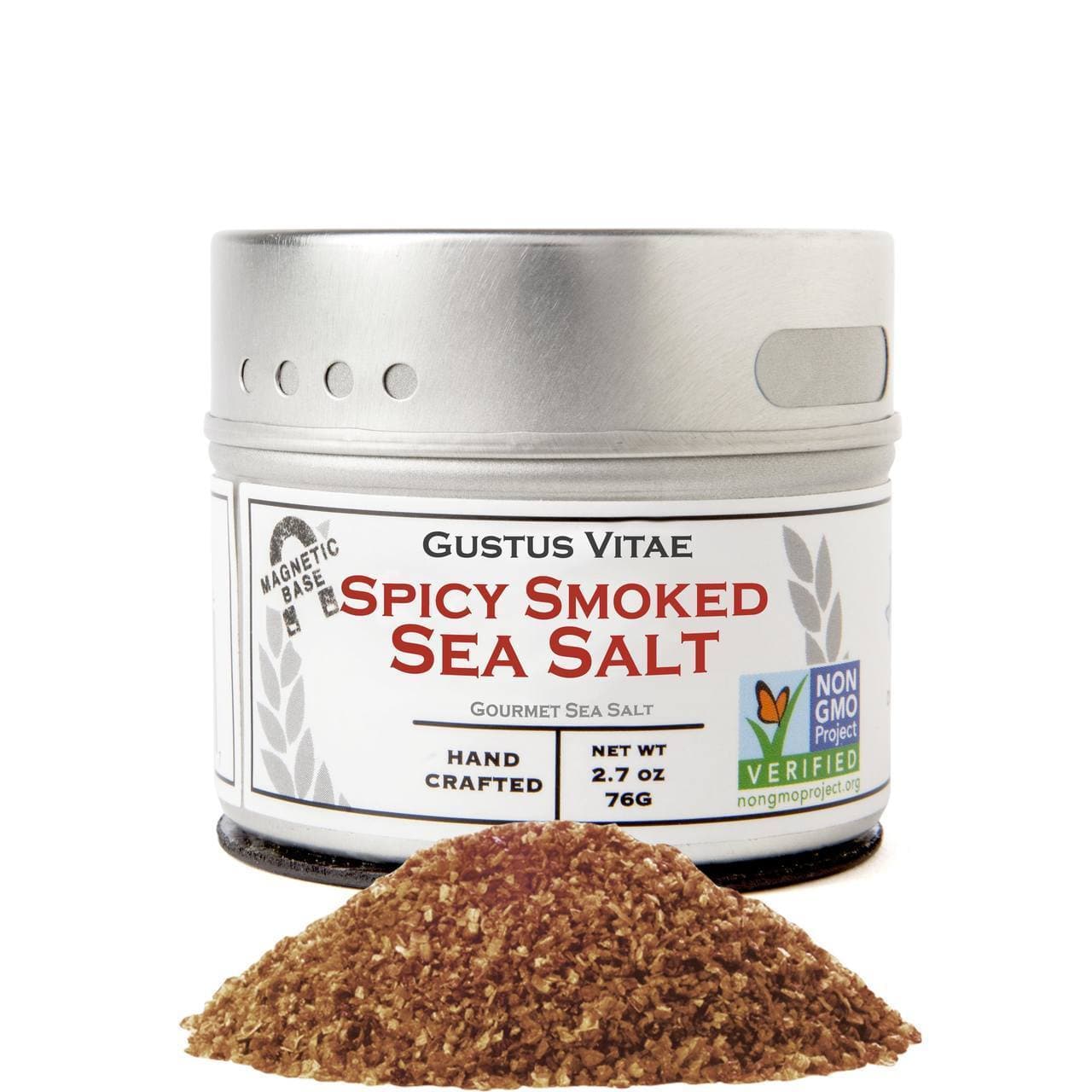 spicy salts for spring - 3 pack collection by gustus vitae