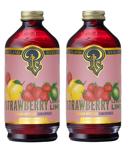 Strawberry Lemon-Lime Syrup Two-Pack