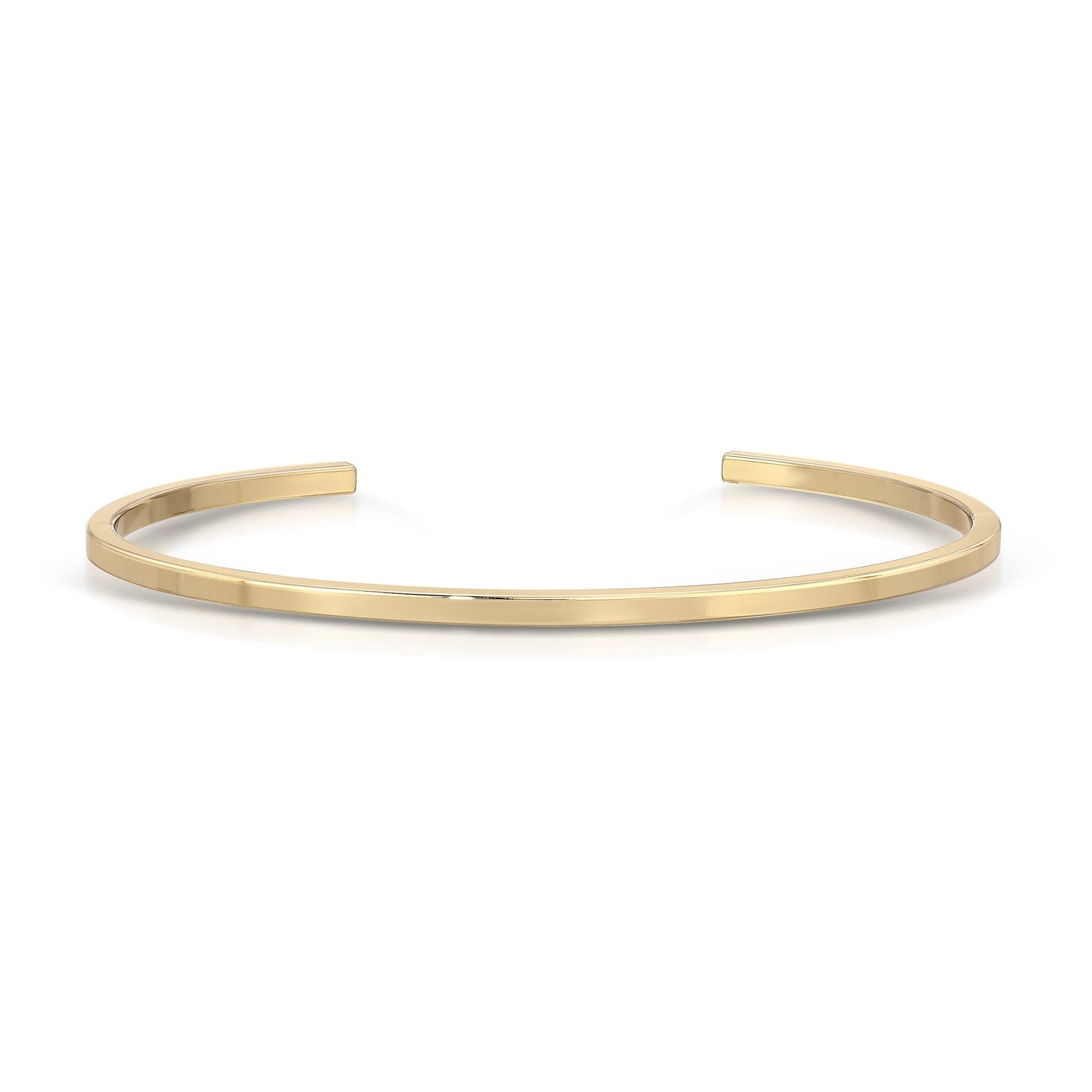 super thin square cuff by eklexic