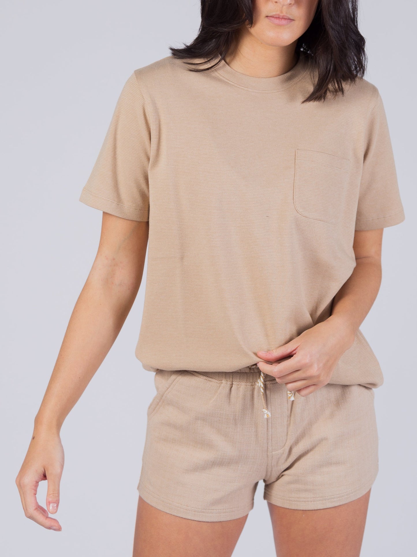 premium-weight tee | beech wood by happy earth