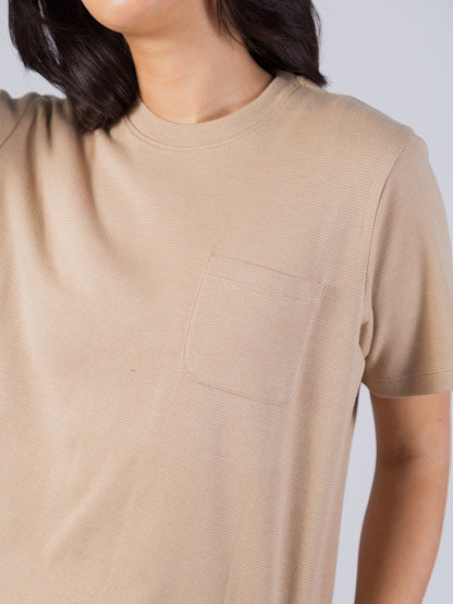 Premium-Weight Tee | Beech Wood by Happy Earth