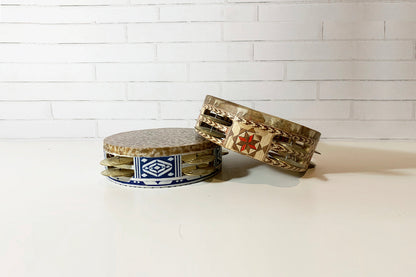 Moroccan “RIQ” Traditional Tambourine by Verve Culture