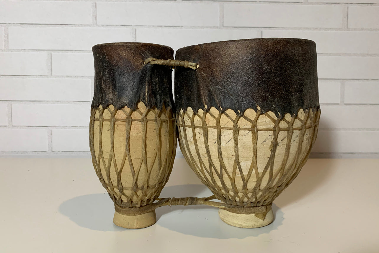 moroccan tam-tam double drum by verve culture