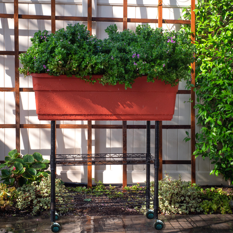 elevated mobile planter by watex