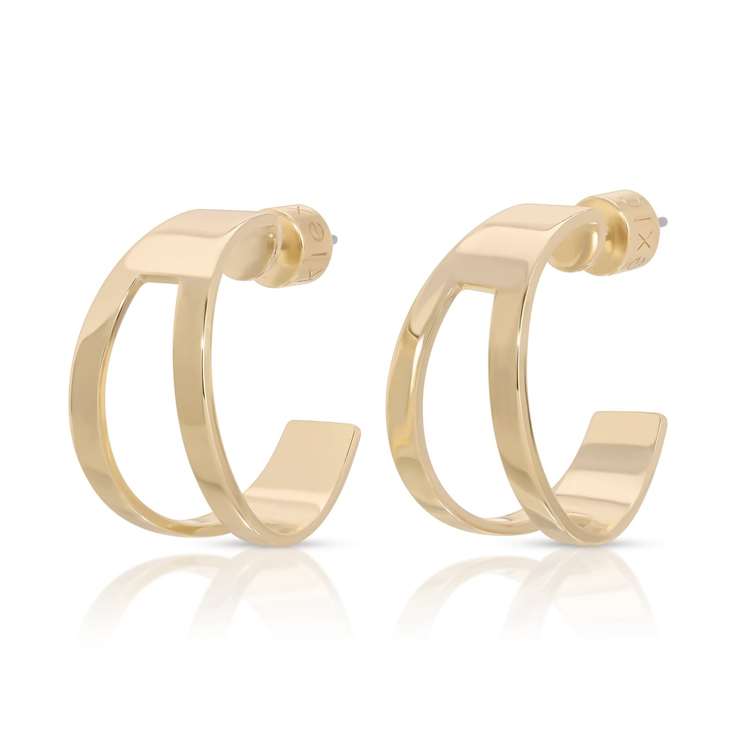 theo cut-out tapered hoops by eklexic