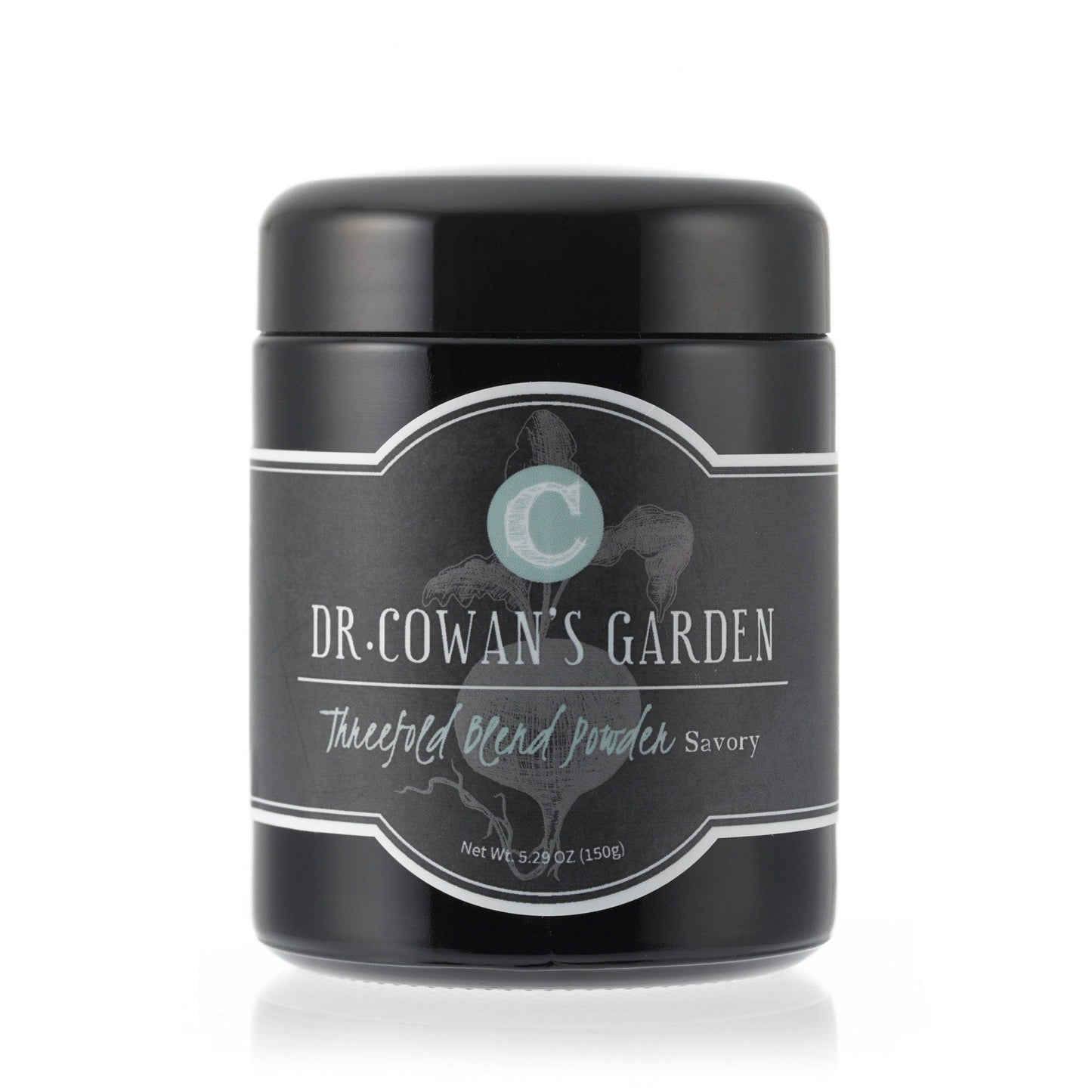 organic threefold blend powder - savory by dr. cowan's garden