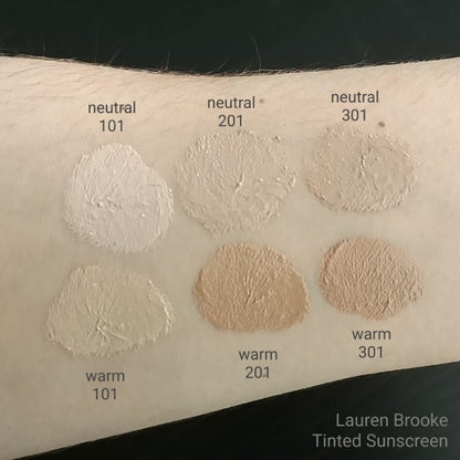 Illuminous Tinted Mineral Sunscreen Samples by Lauren Brooke Cosmetiques