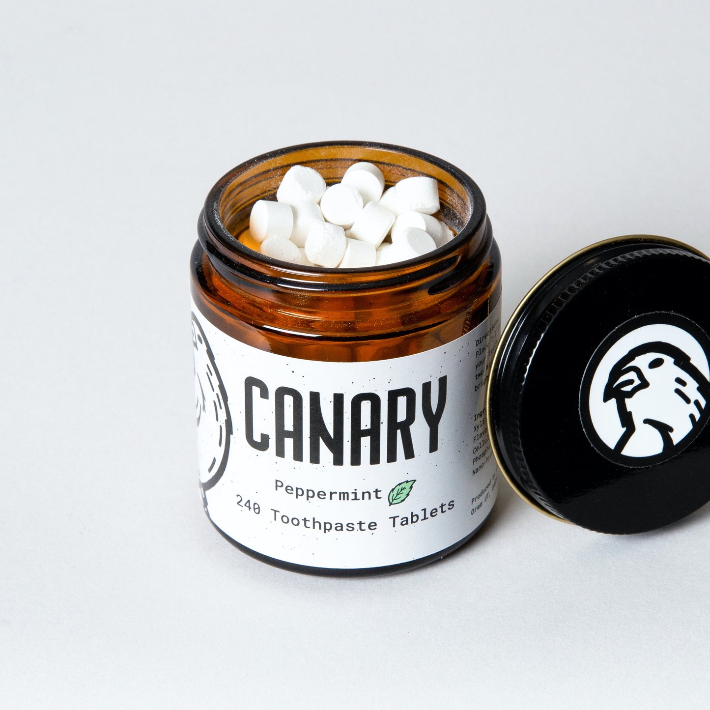 peppermint toothpaste tablets by canary