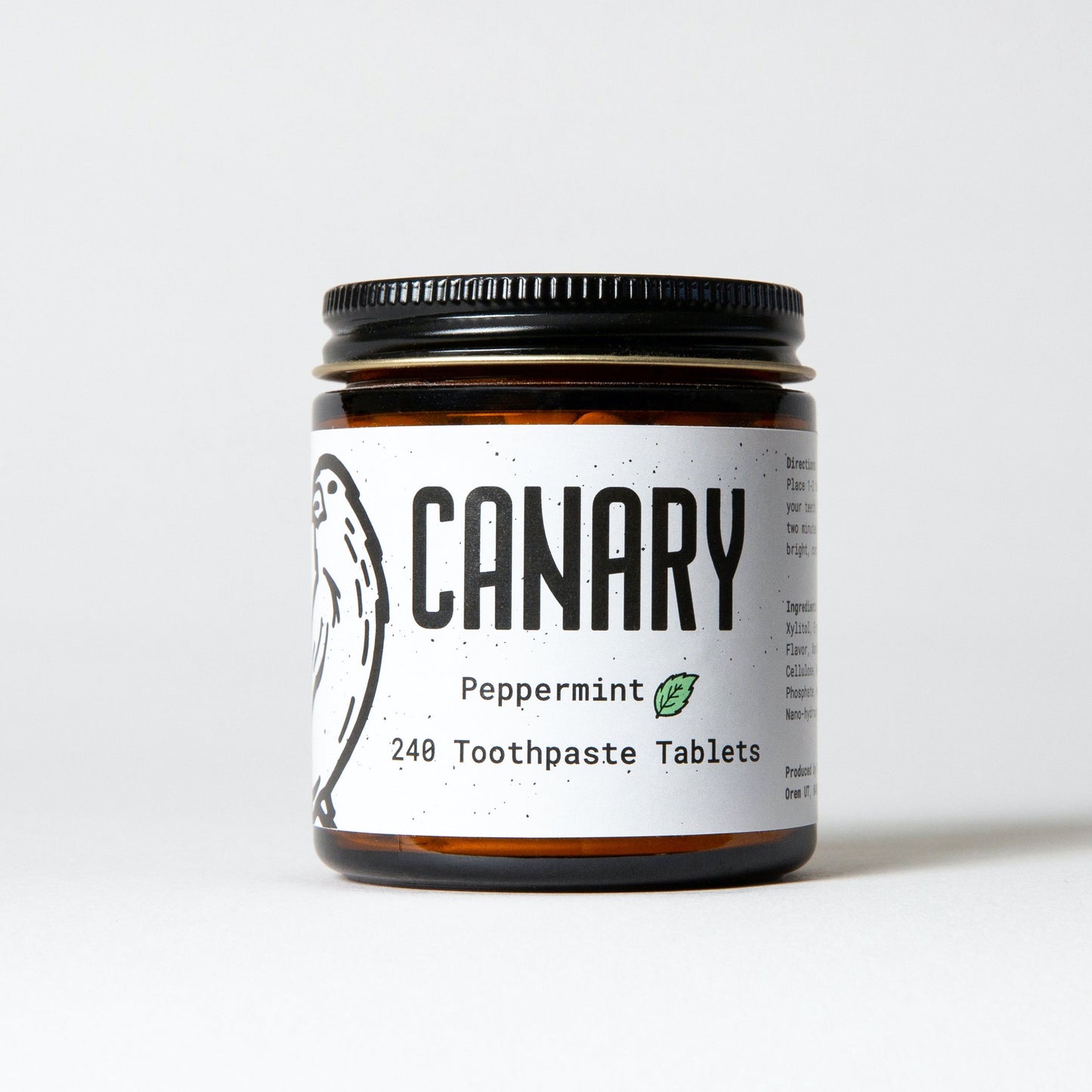 peppermint toothpaste tablets by canary