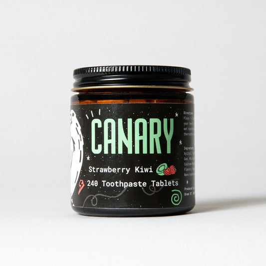 Strawberry + Kiwi Toothpaste Tablets by Canary