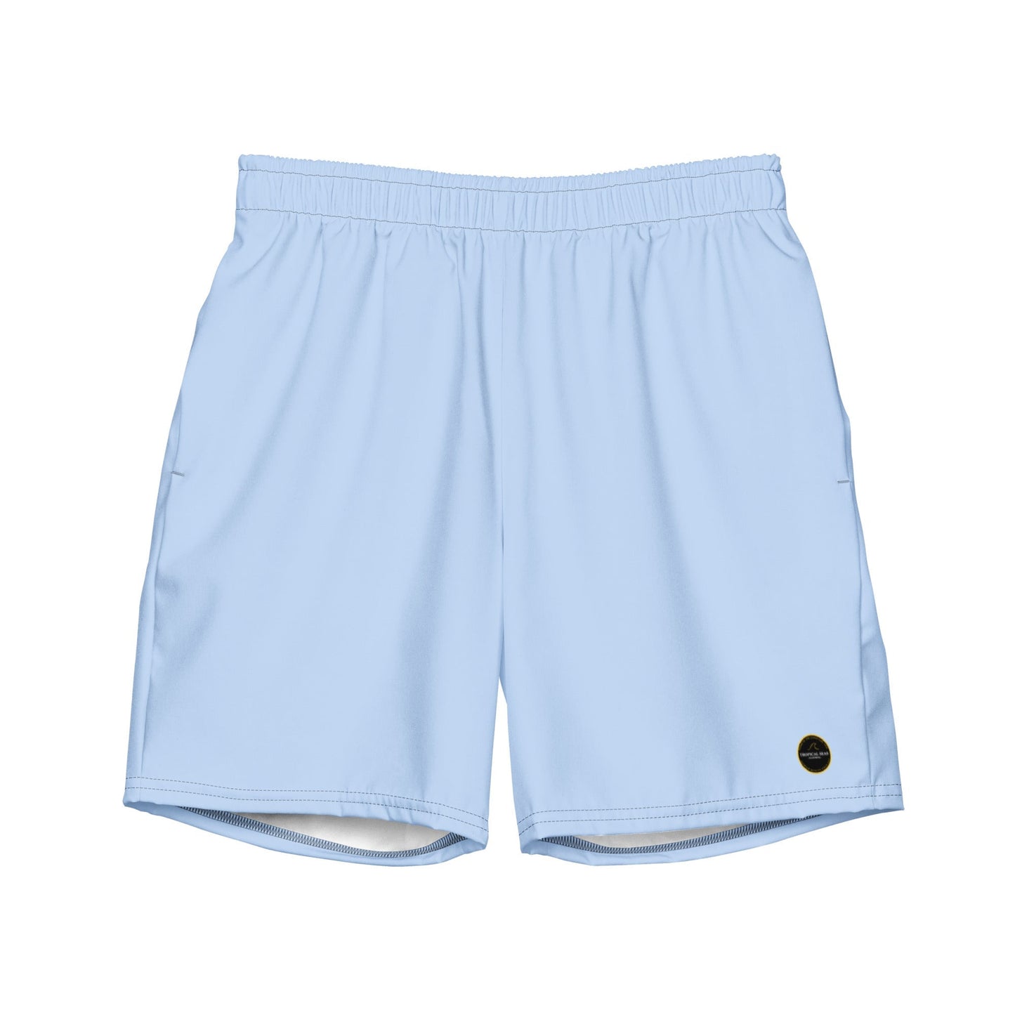 men's blue eco board shorts by tropical seas clothing