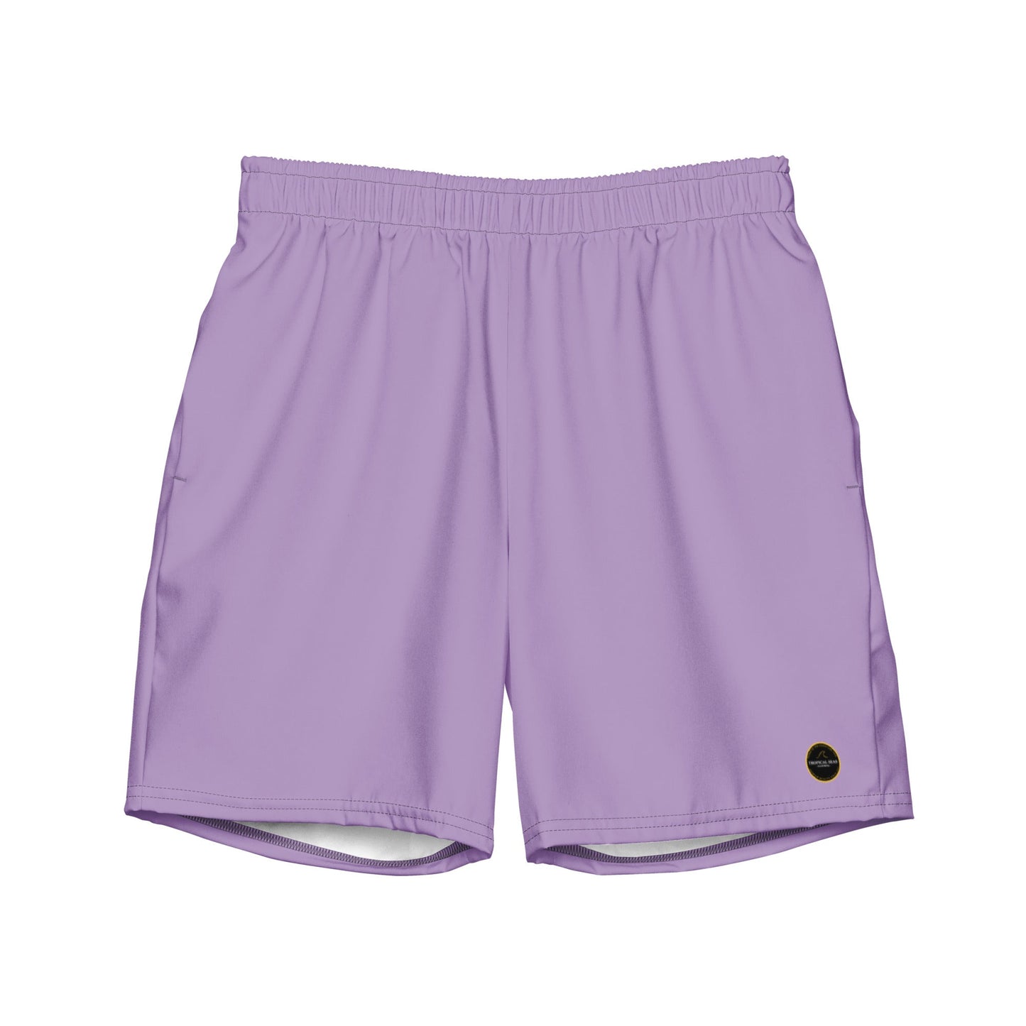 men's purple eco board shorts by tropical seas clothing