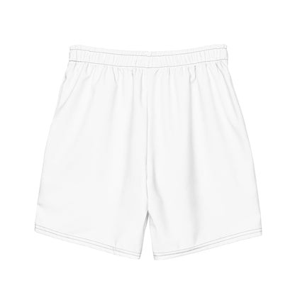 Men's White Eco Board Shorts by Tropical Seas Clothing