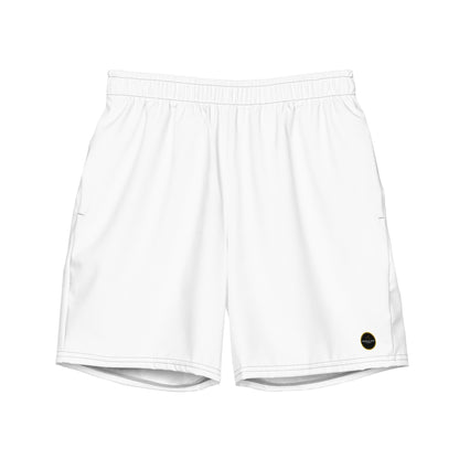 Men's White Eco Board Shorts by Tropical Seas Clothing