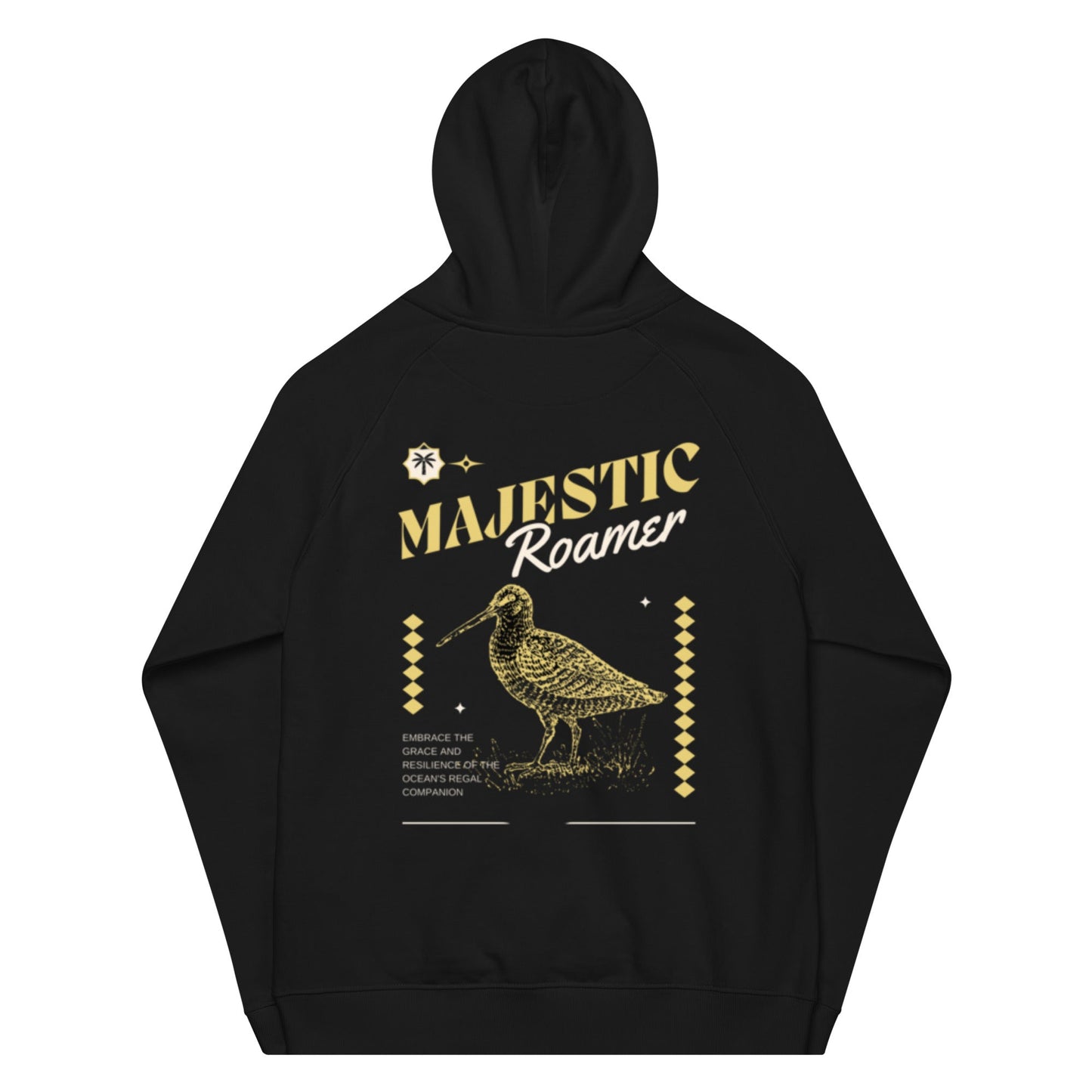 premium majestic roamer eco hoodie - seagull edition by tropical seas clothing