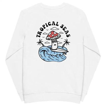 Trippy Dippy Organic Sweatshirt by Tropical Seas Clothing