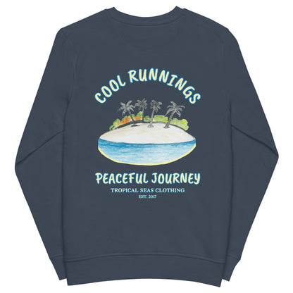 Cool Runnings Organic Sweatshirt by Tropical Seas Clothing