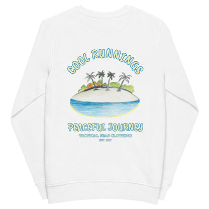 Cool Runnings Organic Sweatshirt by Tropical Seas Clothing