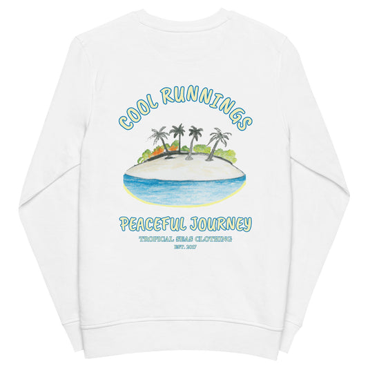 Cool Runnings Organic Sweatshirt by Tropical Seas Clothing