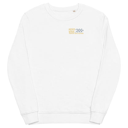 Men's Heavy Wave Energy Organic Sweatshirt by Tropical Seas Clothing