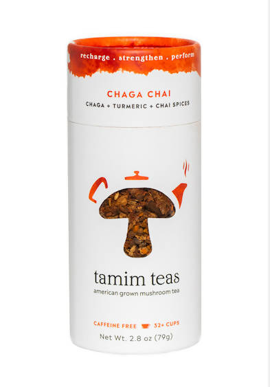 chaga chai mushroom tea - 10 x 2.8oz by farm2me